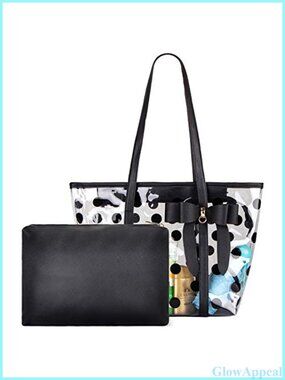 Waterproof PVC Clear Tote Bag Shoulder Handbag Beach Shopping Work Bag